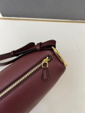 Gucci Fashion Lychee Pattern Leather Shoulder Bag Crossbody Bag Size: 31.5 x 17 x 12 CM