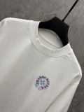Chrome Hearts 26SS Fashion Embroidery UV Color Change T-shirt Unisex Casual Versatile Short Sleeve