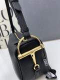 Gucci Fashion Lychee Pattern Leather Shoulder Bag Crossbody Bag Size: 31.5 x 17 x 12 CM