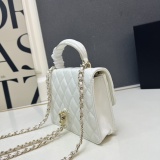 Chanel Fashion Sheepskin Mini Chain Backpack Handbag Shoulder Bag Size: 14 x 18 x 3 CM