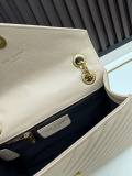 Yves Saint Laurent Classic Retro Flip Chain Shoulder Bag Size: 24 x 17 x 5 CM