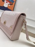 Burberry Fashion Versatile Logo Printed Crossbody Bag Handbag Size: 25 x 8.5 x 18 CM