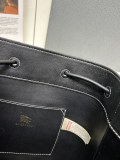 Burberry Fashion Versatile Drawstring Bucket Bag Crossbody Bag Size: 16 x 26 x 26 CM