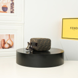 Fendi Classic Retro FF Makeup Bag Bento Meal Box 