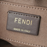 Fendi Fashion FF Leather Handbag Crossbody Bag Size: 20 CM