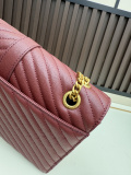 Yves Saint Laurent Classic Retro Flip Chain Shoulder Bag Size: 31 x 23 x 6 CM