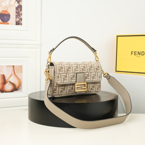 Fendi Fashion FF Flip Handbag Crossbody Bag Size: 27 x 6 x 15 CM