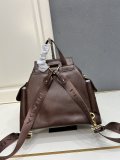 Prada Couple Fashion Flip Bag Backpack Size: 27 x 29 x 12.5 CM