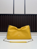 Dior Fashion Sheepskin Bow Chain Crossbody Bag