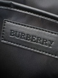 Burberry Fashion Versatile Grid Postman Bag Crossbody Bag Size: 25.5 x 6.5 x 21.5 CM