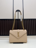 Yves Saint Laurent Classic Retro Flip Chain Shoulder Bag Size: 24 x 17 x 5 CM