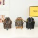 Fendi Mini Classic FF Handheld Bucket Bag Crossbody Bag Size: 12 x 18 x 10 CM