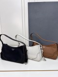 Prada 26ss Fashion Versatile Underarm Bag Handbag Size: 36 x 20 x 11 CM