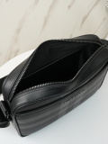 Burberry Fashion Versatile Carbon Grey Grid Single Shoulder Bag Crossbody Bag Size: 25 x 5 x 18 CM
