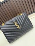 Yves Saint Laurent Classic Retro Flip Chain Shoulder Bag Size: 24 x 17 x 5 CM