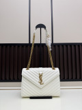 Yves Saint Laurent Classic Retro Flip Chain Shoulder Bag Size: 24 x 17 x 5 CM