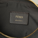 Fendi Fashion Metal Logo Underarm Bag Handbag Size: 29 x 24.5 x 10 CM