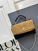 Chanel Classic Black Gold Flip Chain Crossbody Bag Handbag Size: 30 x 19 x 9 CM Chanel Classic Black Gold Flip Chain Crossbody Bag Handbag Size: 30 x 19 x 9 CM