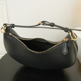 Fendi Fashion Metal Logo Underarm Bag Handbag Size: 29 x 24.5 x 10 CM