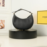 Fendi Fashion Metal Logo Underarm Bag Handbag Size: 29 x 24.5 x 10 CM