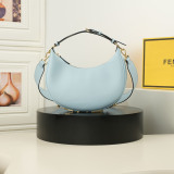 Fendi Fashion Metal Logo Underarm Bag Handbag Size: 29 x 24.5 x 10 CM