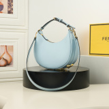 Fendi Fashion Metal Logo Underarm Bag Handbag Size: 29 x 24.5 x 10 CM