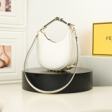 Fendi Fashion Metal Logo Underarm Bag Handbag Size: 29 x 24.5 x 10 CM