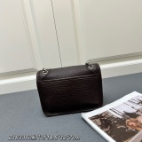 Yves Saint Laurent Fashion Sheepskin Shoulder Bag Crossbody Bag Size: 18.5 x 12 x 7 CM