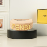 Fendi Fashion Metal Logo Underarm Bag Handbag Size: 29 x 24.5 x 10 CM