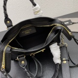 Balenciaga Fashion Versatile Sheepskin Crossbody Bag Handbag Motorcycle Bag Size: 24 x 15 x 9 CM