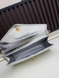 Chanel Fashion Versatile Leather Chain Crossbody Bag Handbag Size: 26 x 13.5 x 6 CM