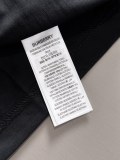 Burberry 26ss Classic Embroidered War Horse Logo Grid Thread Collar T-shirt Couple Versatile Loose Short Sleeve