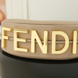 Fendi Fashion Metal Logo Underarm Bag Handbag Size: 29 x 24.5 x 10 CM