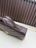 Chanel Fashion Versatile Leather Chain Crossbody Bag Handbag Size: 26 x 13.5 x 6 CM