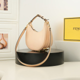 Fendi Fashion Metal Logo Underarm Bag Handbag Size: 29 x 24.5 x 10 CM