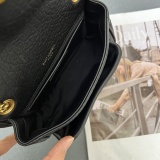 Yves Saint Laurent Fashion Sheepskin Shoulder Bag Crossbody Bag Size: 18.5 x 12 x 7 CM