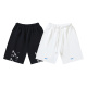 Off White Classic Blurred Arrow Logo Printed Shorts Unisex Casual Loose Sports Shorts