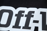Off White Classic Logo Printed T-shirt Couple Casual Loose Short Sleeve
