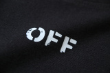 Off White Fashion Newspaper Arrow Printed Short Sleeve Unisex Casual Versatile T-shirt