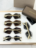 Bvlgari Serpent Fashion Versatile Geometric Frame Glasses Sunglasses Size: 51-19-145