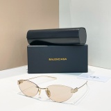 Balenciaga Fashion Versatile Personalized Glasses Sunglasses Size: 67-17-145