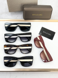 Bvlgari Fashion Versatile Personalized Square Frame Glasses Sunglasses Size: 52-19-145