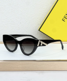 Fendi Fashion Versatile Personalized Glasses Sunglasses Size: 63-15-145