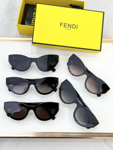Fendi Fashion Versatile Personalized Glasses Sunglasses Size: 63-15-145