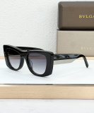 Bvlgari Fashion Versatile Personalized Square Frame Glasses Sunglasses Size: 52-19-145