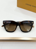 Louis Vuitton Fashion Versatile Glasses Sunglasses Size: 54-17-143