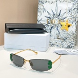 Dior Fashion Versatile Personalized Clover Glasses Sunglasses Size: 63-14-135