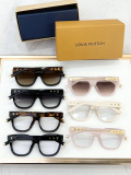 Louis Vuitton Fashion Versatile Glasses Sunglasses Size: 54-17-143