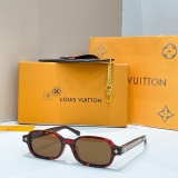 Louis Vuitton Fashion Personalized Versatile Glasses Sunglasses Size: 53-18-145