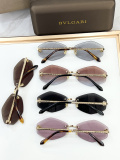 Bvlgari Fashion Versatile Personalized Serpentine Glasses Leg Glasses Sunglasses Size: 54-18-145